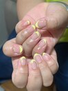 【Jrネイリスト】フレンチ