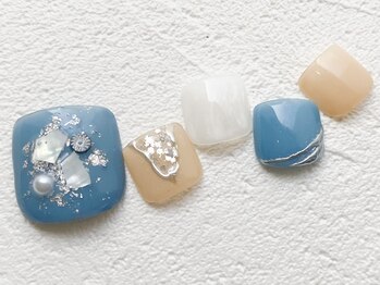 リーチェ ビューティアンドネイルサロン 大名店(Beauty&Nail Salon)/foot☆４月campaign