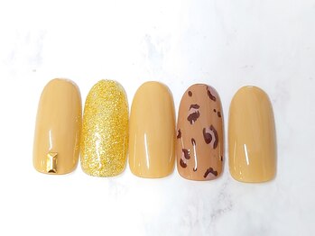 ネイルプラータ(Nail Plata)/ヒョウ柄【6780】