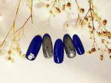 ネイルライフ(NailLife)/シースルードットネイル