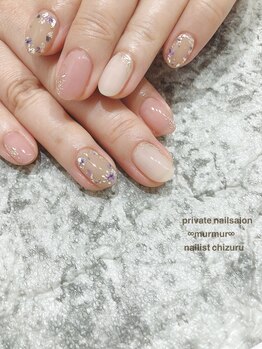 プライベート ネイルサロン マーマ(murmur)/押し花ネイル