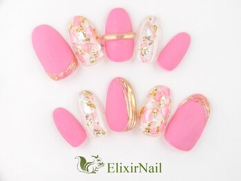 エリクサーネイル 渋谷(Elixir Nail)/定額bカジュアル/クーポン使用