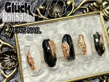 グリュックネイル/【メンズ】デザインネイル ¥8000