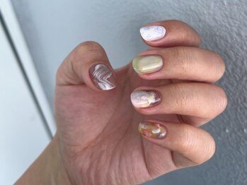 ザ コモン ネイル恵比寿(the common nail)/おまかせ/個性派アートデザイン