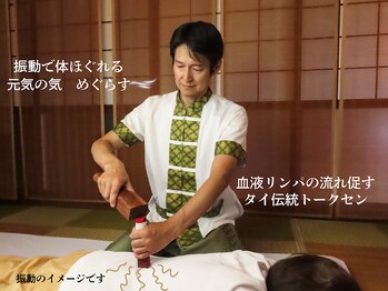くすの木タイ古式サロン アンド スクール/タイ木づち振動セラピートクセン