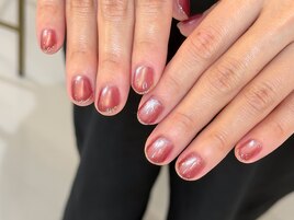 ガラスマグネット×ラメライン