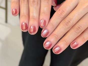 ワンアンドオンリー(One&Only)/ガラスマグネット×ラメライン