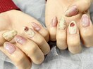 フラワーネイル　付け放題