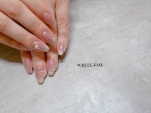 ホワイトネイル 武蔵小杉店(WHITE NAIL)/マグネットフレンチ/フレンチ