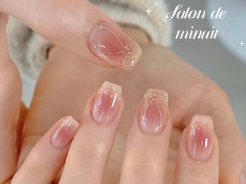サロン ド ミニュイ(Salon de Minuit)の写真/ネイルが初めてでも安心。丁寧なカウンセリングであなたにぴったりのネイルをご提案♪