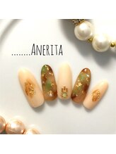 ネイルサロン アンリタ(nail salon AneRita)/迷彩カラー☆マーブルネイル