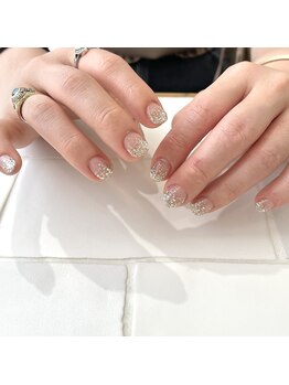 カミナネイル(KAMINA.nail)/ラメグラデーション