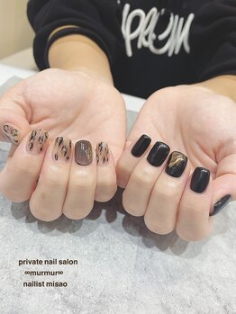 プライベート ネイルサロン マーマ(murmur)/レオパードネイル