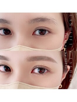 トワエモア バイ シーン(Toi et moi by SCENE)/ラッシュリフト×アイブロウ