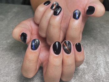 オムネイル 渋谷(HOMME NAIL)/マグネットネイル ¥6.600