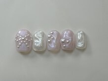 ネイルメゾン 天神店(NAIL MAISON)/ぷっくりベイビーブーマー¥9000