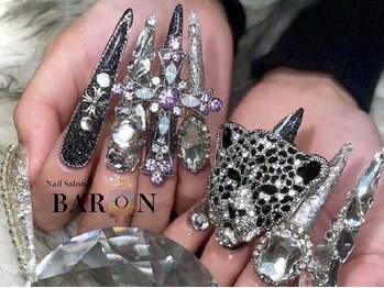 バロン 池袋店(BARON)の写真/付け放題コース多数ご用意◎パーツが豊富◎最新トレンドのカラーやジェルも揃っているのでお任せください♪