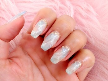 大理石ネイル