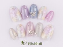 エリクサーネイル 池袋(Elixir Nail)/定額c やり放題/クーポン使用