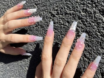 ユミネイル(YUMI NAIL)/スカルプフラッシュチークネイル
