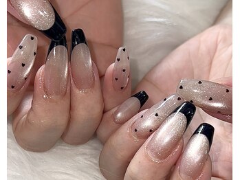 チッチ 小倉店(chicchi)の写真/90分やり放題♪持ち込みアートも◎シンプルネイルやトレンドデザインもフォルムまで丁寧な仕上がり