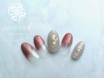 ネイルスタジオ アンビエント 表町店(Nail Studio ambient)/ニュアンス おしゃれ トレンド