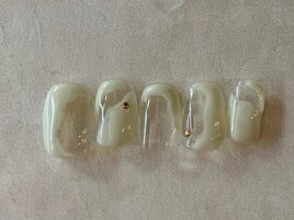 ベージュホワイトもやもや