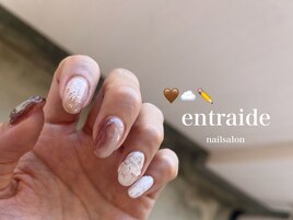 ニュアンスブラウンネイル