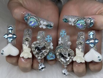 ネイルズゴーゴー 新宿店(NAILSGOGO)/スカルプ1枚マックス