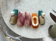 リアネイル(Rianail)/フラッシュ×ニュアンス