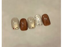 ラクネイル 浦和店(raku nail)/ミニハートマグネットニュアンス