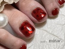 ネイルズミラク(nail's mirac.)の雰囲気（＊ハートホロネイル＊）