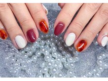 Best Nail 銀座店【ワンホンネイル・スカルプ・パラジェル・上品ジェルネイル】/べっ甲ネイル持ち込みニュアンス