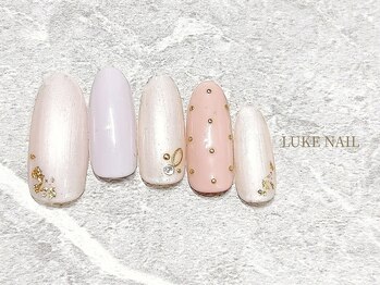 パラジェル・フィルイン導入店　LUKE NAIL Ginza【ルークネイルギンザ】/シンプルアートコース