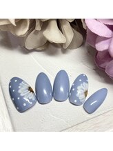 サロンR/重ねフラワーデザイン