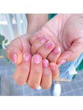 ミントリーフ バイ リート(Mint leaf by Reat)/ジューシー桃ネイル