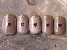 アイネイルズ 吉祥寺店(I nails)/ホログラムハートネイル