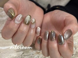 spring nuance nail
