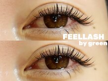 フィールラッシュ バイ グリーン(FEELLASH by green)/ダブルフラット120束