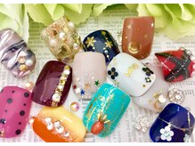 キャンアイドレッシー 国分寺店(Can I Dressy)/フットネイルサンプル