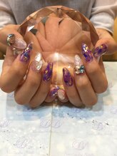 エスフィーネイルサロン ブリーユ(Esfy nailsalon Brille)/水彩ネイル