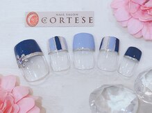 ネイルサロン コルテーゼ 四条烏丸店(CORTESE)/フレンチ　　マシン使用無