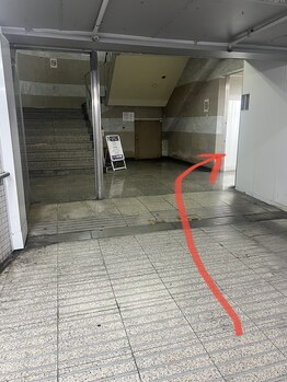 アリス アイラッシュマジック なんば店(ALICE eyelash magic)/５、地下2階から直結！当店は8階