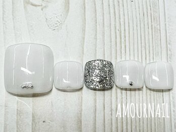 アムールラッシュ 新宿店(Amour lash)/フット シンプルデザインコース