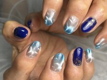 バルサミックネイル(BalsamicNail)の雰囲気（マグネットネイル）