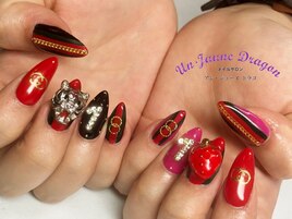 アシメ☆グッチネイル