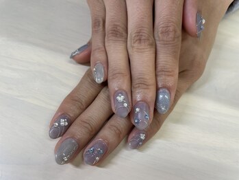 ニウ(niu)/ブルー×グレー