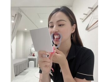 ホワイトニングショップ 高知店/【手順５ 表面にジェル塗布】