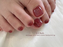 【maako】foot flash
