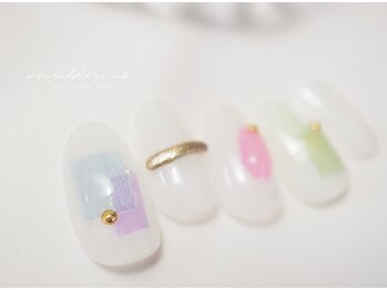 ミルクネイル(MILK NAIL)/カラフルメッシュ〈新規7500円〉